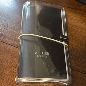 Cloth and Paper clear vinyl cover travelers notebook